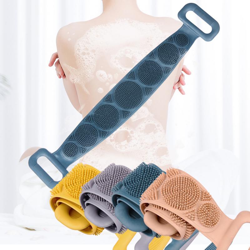 Magic Silicone Bath Brush Back Belt