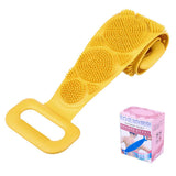 Magic Silicone Bath Brush Back Belt