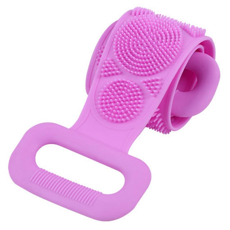 Magic Silicone Bath Brush Back Belt