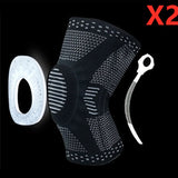 Knee Patella Protector Brace Silicone Spring Knee Pad