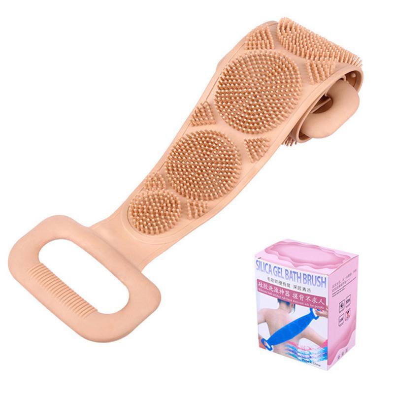 Magic Silicone Bath Brush Back Belt